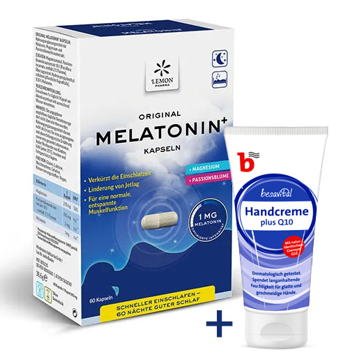 MELATONIN PLUS Kapseln 60 St  