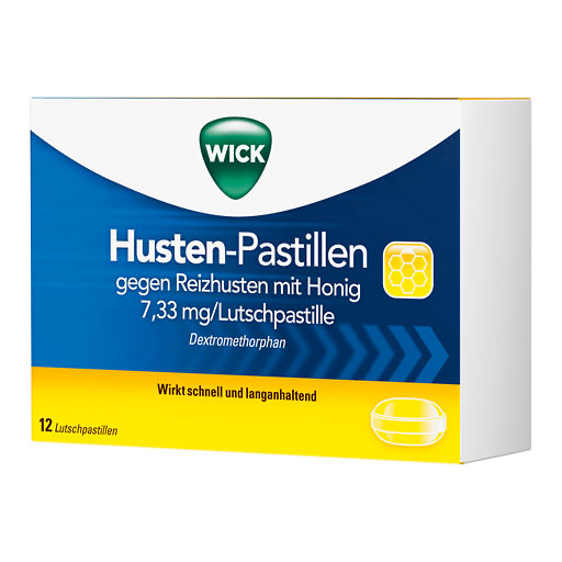 WICK Husten Pastillen gg. Reizhusten m. Honig* 12 St