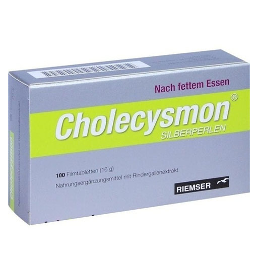 CHOLECYSMON Silberperlen 100 St  