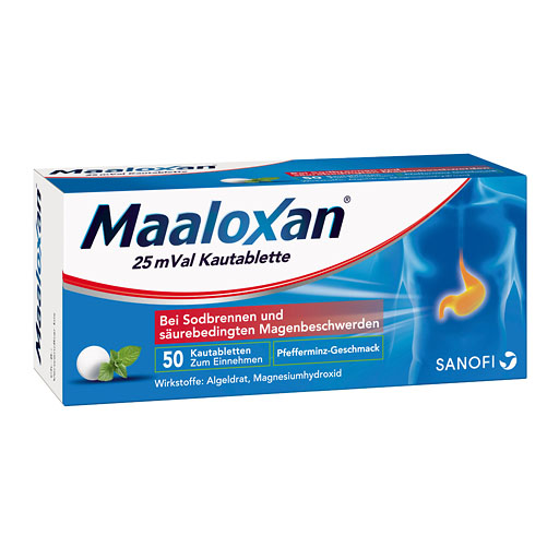 MAALOXAN 25 mVal Kautabletten* 50 St