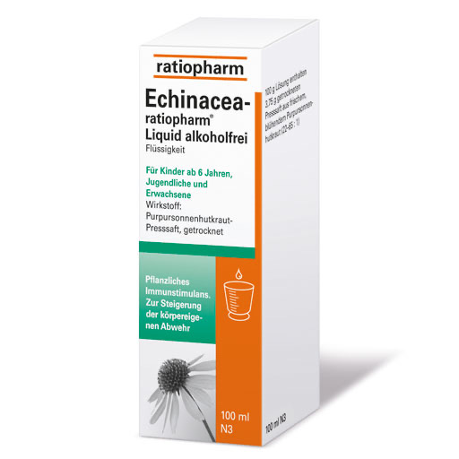 ECHINACEA-RATIOPHARM Liquid alkoholfrei* 100 ml