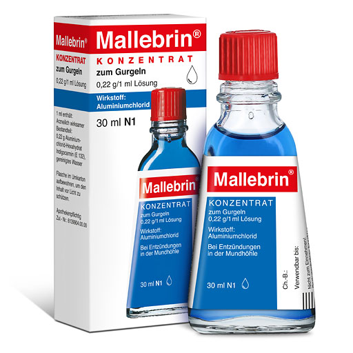 MALLEBRIN Konzentrat zum Gurgeln* 30 ml
