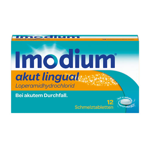 IMODIUM® akut lingual - bei akutem Durchfall* 12 St