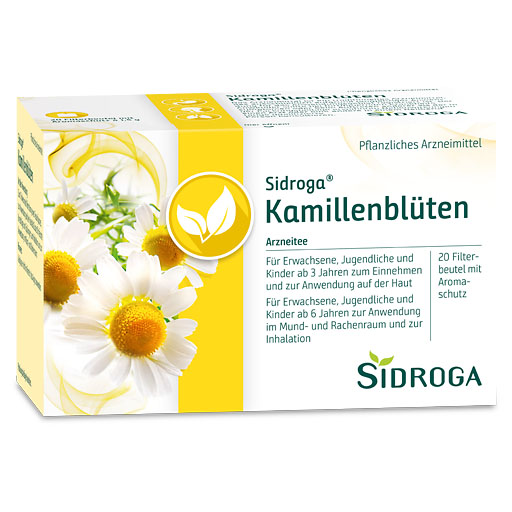 SIDROGA Kamillenblüten Tee Filterbeutel* 20x1,5 g