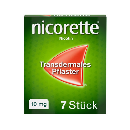 nicorette® 7 Nikotinpflaster, 10 mg Nikotin* 7 St