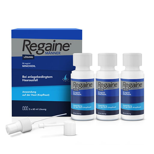 REGAINE Männer 50 mg/ml Lsg. z. Anw. a. d. Kopfhaut* 3x60 ml