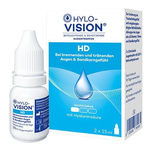 HYLO-VISION HD Augentropfen 2x15 ml