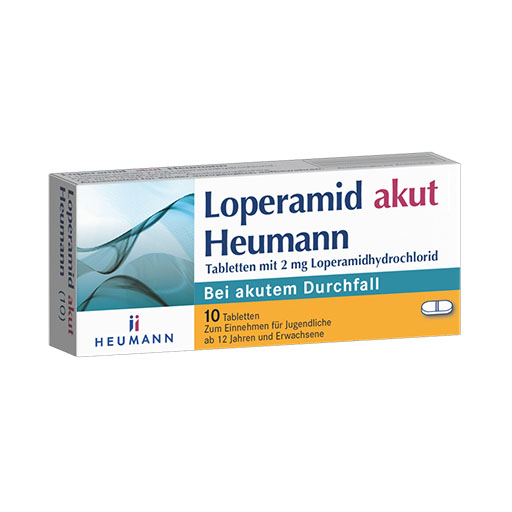 LOPERAMID akut Heumann Tabletten* 10 St