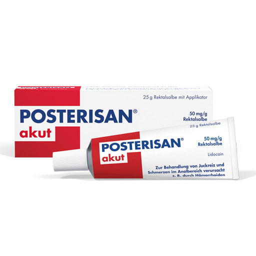POSTERISAN akut 50 mg/g Rektalsalbe* 25 g
