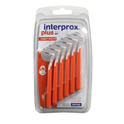 INTERPROX plus super micro orange Interdentalb. 6 St