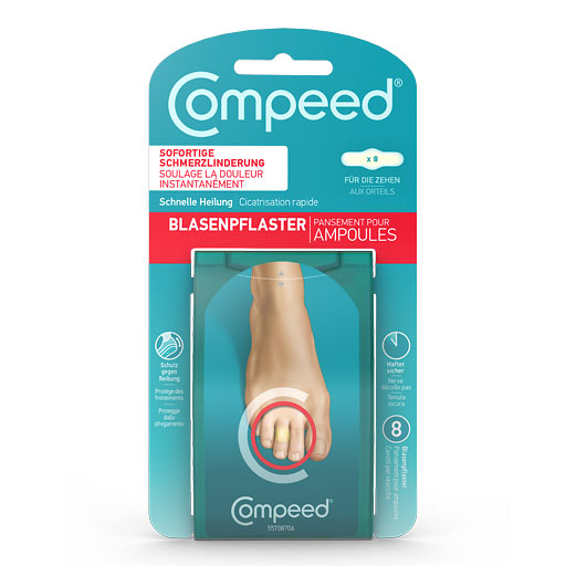 COMPEED Blasenpflaster an den Zehen 8 St