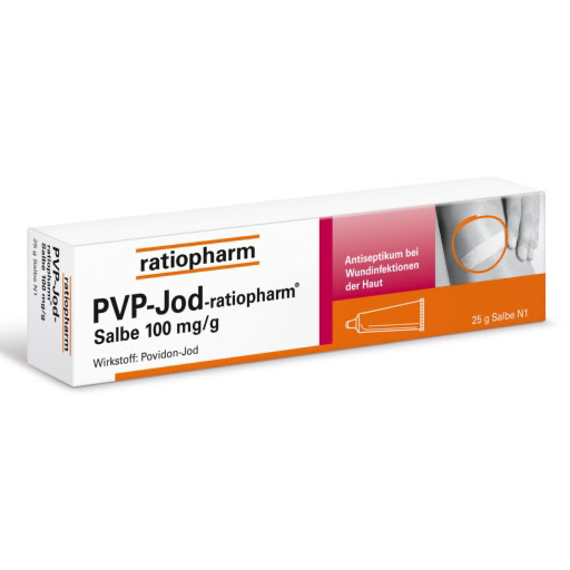 PVP-JOD-ratiopharm Salbe* 25 g