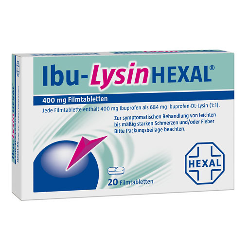 IBU-LYSINHEXAL Filmtabletten* 20 St