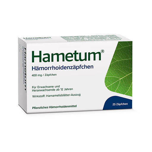 HAMETUM Hämorrhoiden Zäpfchen* 25 St