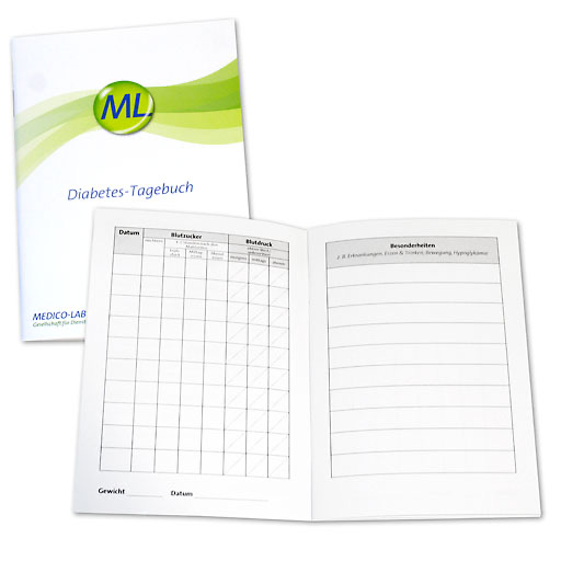 Diabetikertagebuch ML 1 St