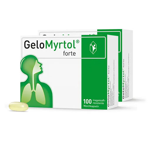 SparSet: 2x GELOMYRTOL forte magensaftresistente Weichkapseln* 100 St 1 St