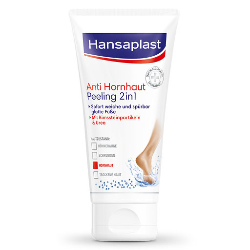 HANSAPLAST Anti-Hornhaut Peeling 2in1 Foot Expert 75 ml