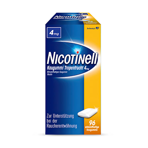 NICOTINELL Kaugummi Tropenfrucht 4 mg* 96 St