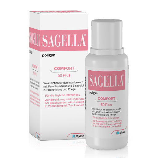 SAGELLA poligyn Intimwaschlotion für Frauen 50+ 250 ml