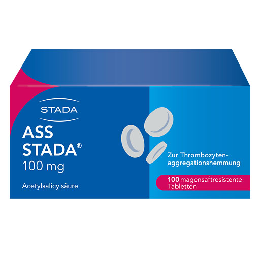 ASS STADA 100 mg magensaftresistente Tabletten* 100 St