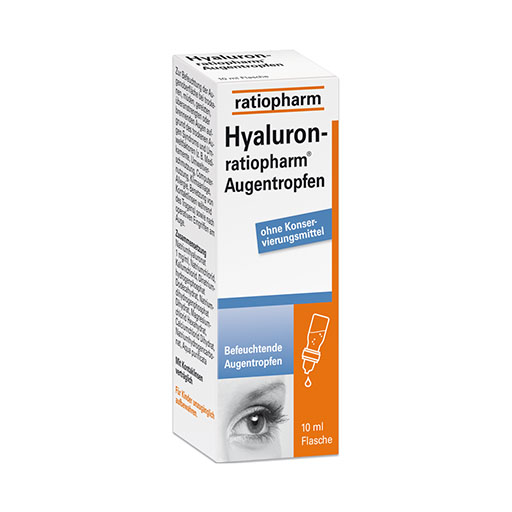 HYALURON-RATIOPHARM Augentropfen 10 ml