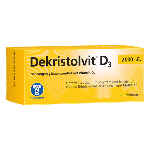 DEKRISTOLVIT D3 2000 I. E. Tabletten 90 St  