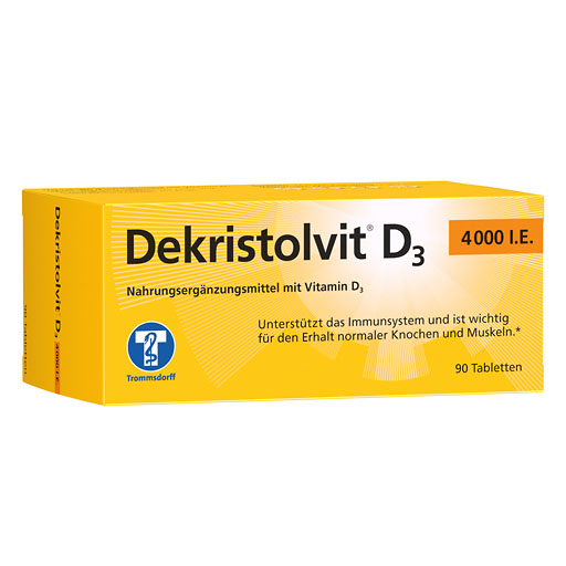 DEKRISTOLVIT D3 4000 I. E. Tabletten 90 St  