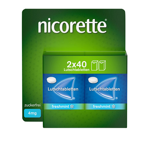 nicorette® Lutschtablette, 4 mg Nikotin, 80 St* 80 St