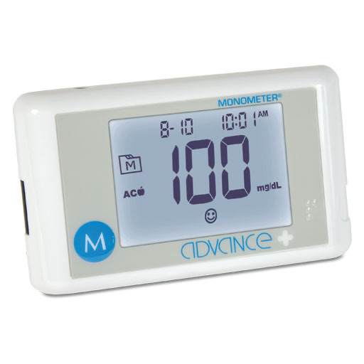 ADVANCE Plus Monometer BZM Starterset mg/dl 1 St