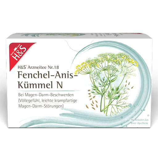 H&S Fenchel-Anis-Kümmel N Filterbeutel* 20x2,0 g
