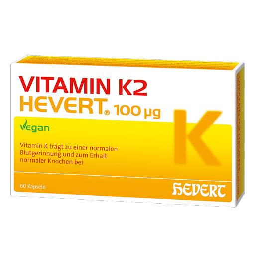 VITAMIN K2 HEVERT 100 μg Kapseln 60 St  