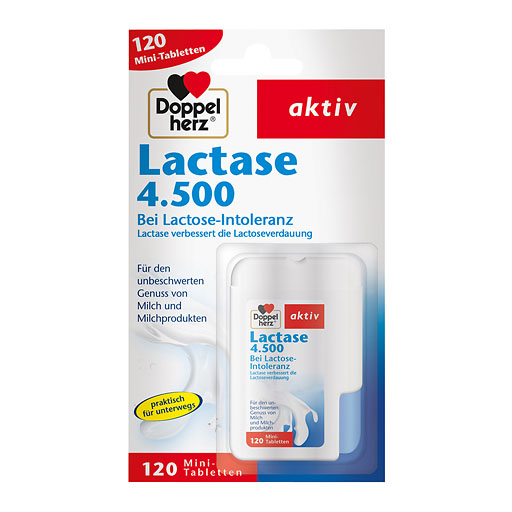 DOPPELHERZ Lactase 4.500 Tabletten 120 St  