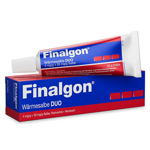 FINALGON Wärmesalbe DUO 4 mg/g + 25 mg/g* 20 g