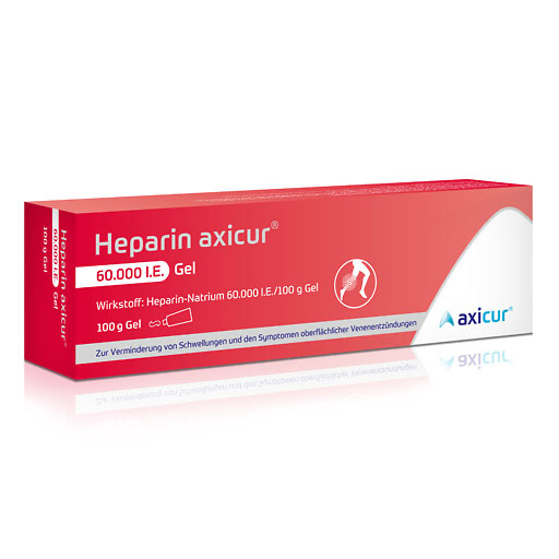 HEPARIN AXICUR 60.000 I. E. Gel* 100 g