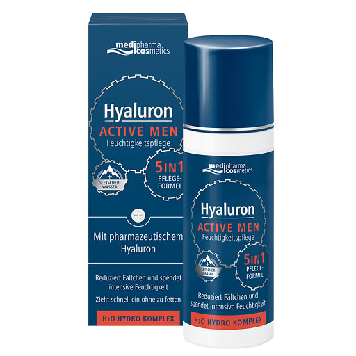 HYALURON ACTIVE Men Feuchtigkeitspflege Creme 50 ml