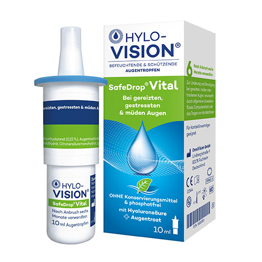 HYLO-VISION SafeDrop Vital Augentropfen 10 ml