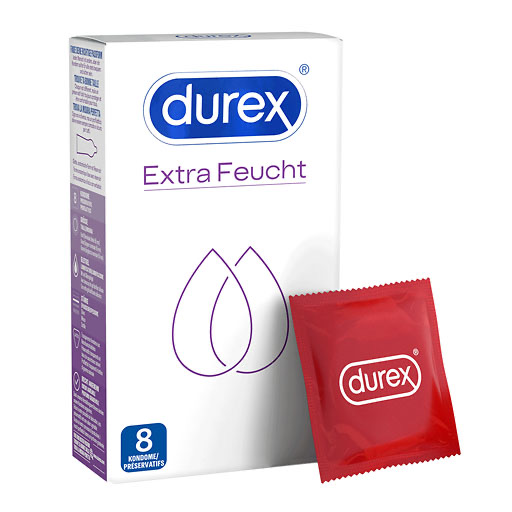 DUREX extra feucht Kondome 8 St