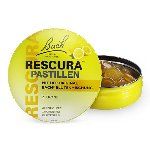 BACHBLÜTEN Original Rescura Pastillen Zitrone 50 g