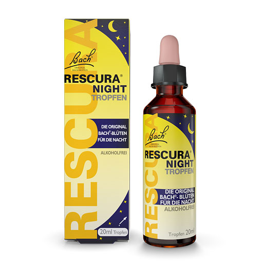 BACHBLÜTEN Original Rescura Night Tropfen alk. frei 20 ml