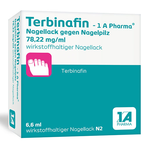 TERBINAFIN-1A Pharma Nagell. g. Nagelpilz 78,22mg/ml* 6,6 ml