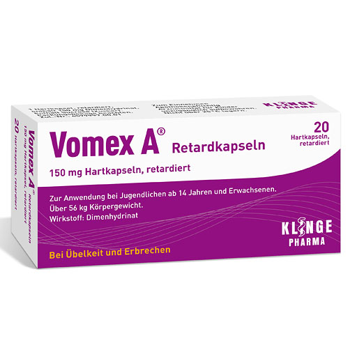VOMEX A Retardkapseln* 20 St