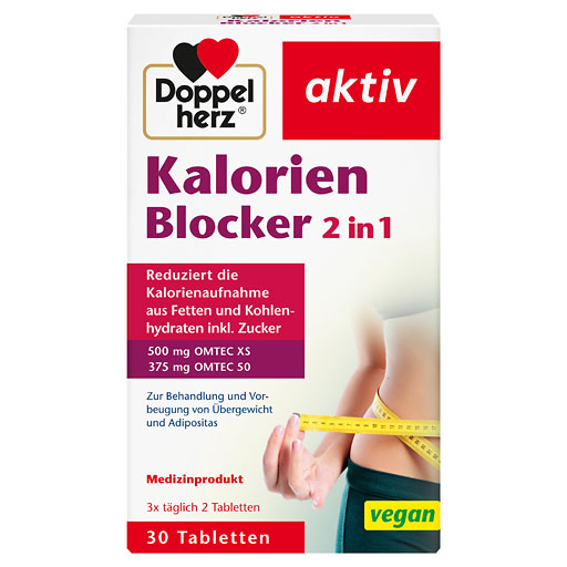 DOPPELHERZ Kalorien Blocker 2in1 Tabletten 30 St