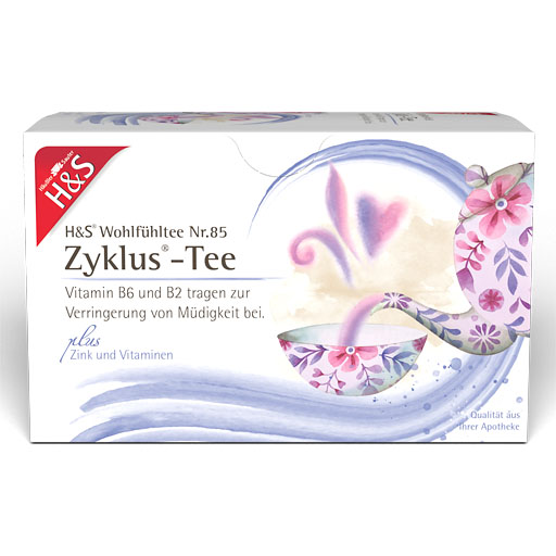 H&S Zyklus-Tee mit Zink und Vitaminen Filterbeutel 20x1,5 g