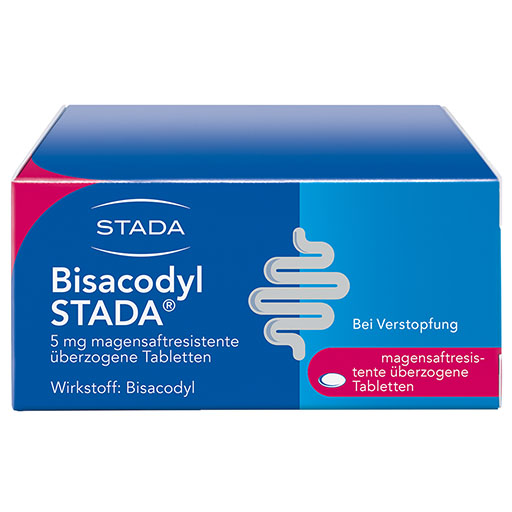 BISACODYL STADA 5 mg magensaftres. überzog. Tabl.* 100 St