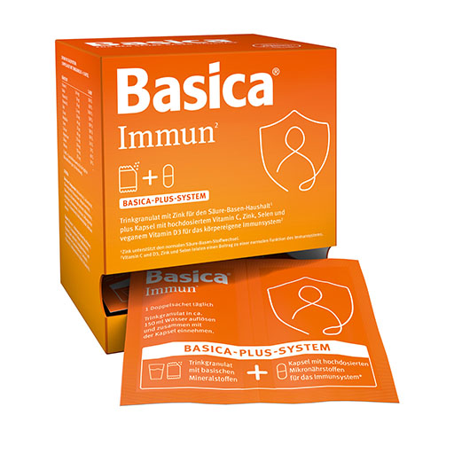 BASICA Immun Trinkgranulat+Kapsel f.30 Tage 30 St  