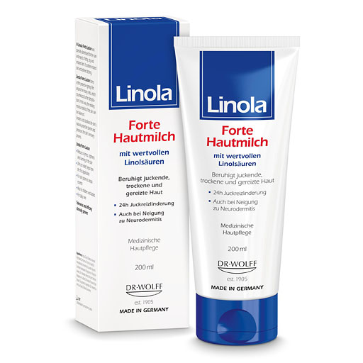 LINOLA Hautmilch Forte 200 ml