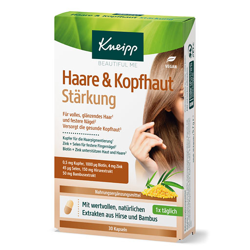 KNEIPP Haare & Kopfhaut Stärkung Kapseln 30 St  