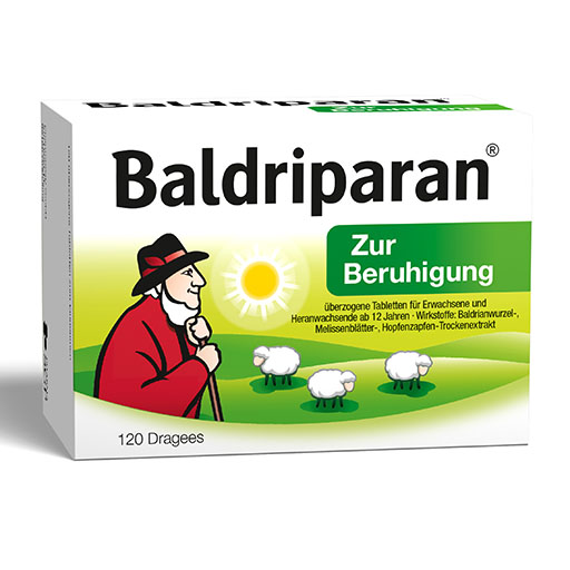 BALDRIPARAN zur Beruhigung überzogene Tabletten* 120 St