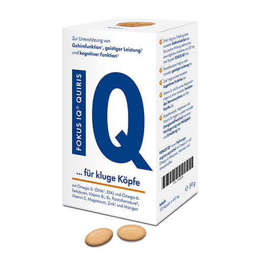 FOKUS IQ QUIRIS Weichkapseln 120 St