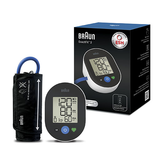 BRAUN BLUTDRUCKMESSGERÄT ExactFit2 O. Arm BUA4050EU 1 St